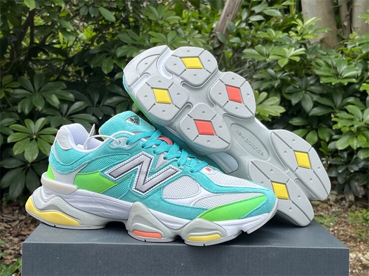 Size 7 - New Balance 9060 DTLR Exclusive Cyan Burst for sale