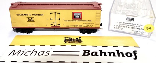 Micro Trains Line 49370 40' Sheathed Reefer Colorado Southern 50050 N 1:160 h17  | Zustand: Gebraucht