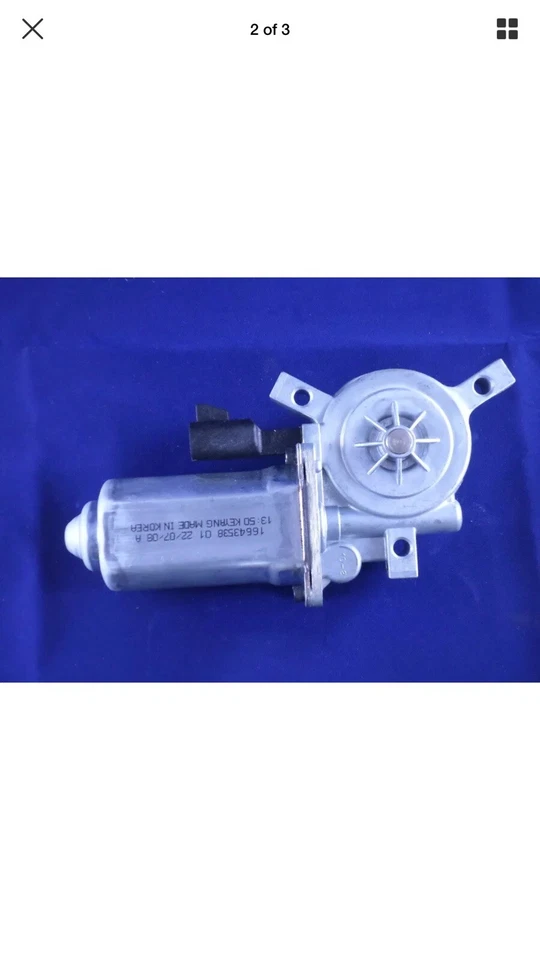 22702140 - MOTOR VENTANA - SERVICIO GM ACDELCO OE - CAJA MARRÓN (12363370) Foto 2 de 3