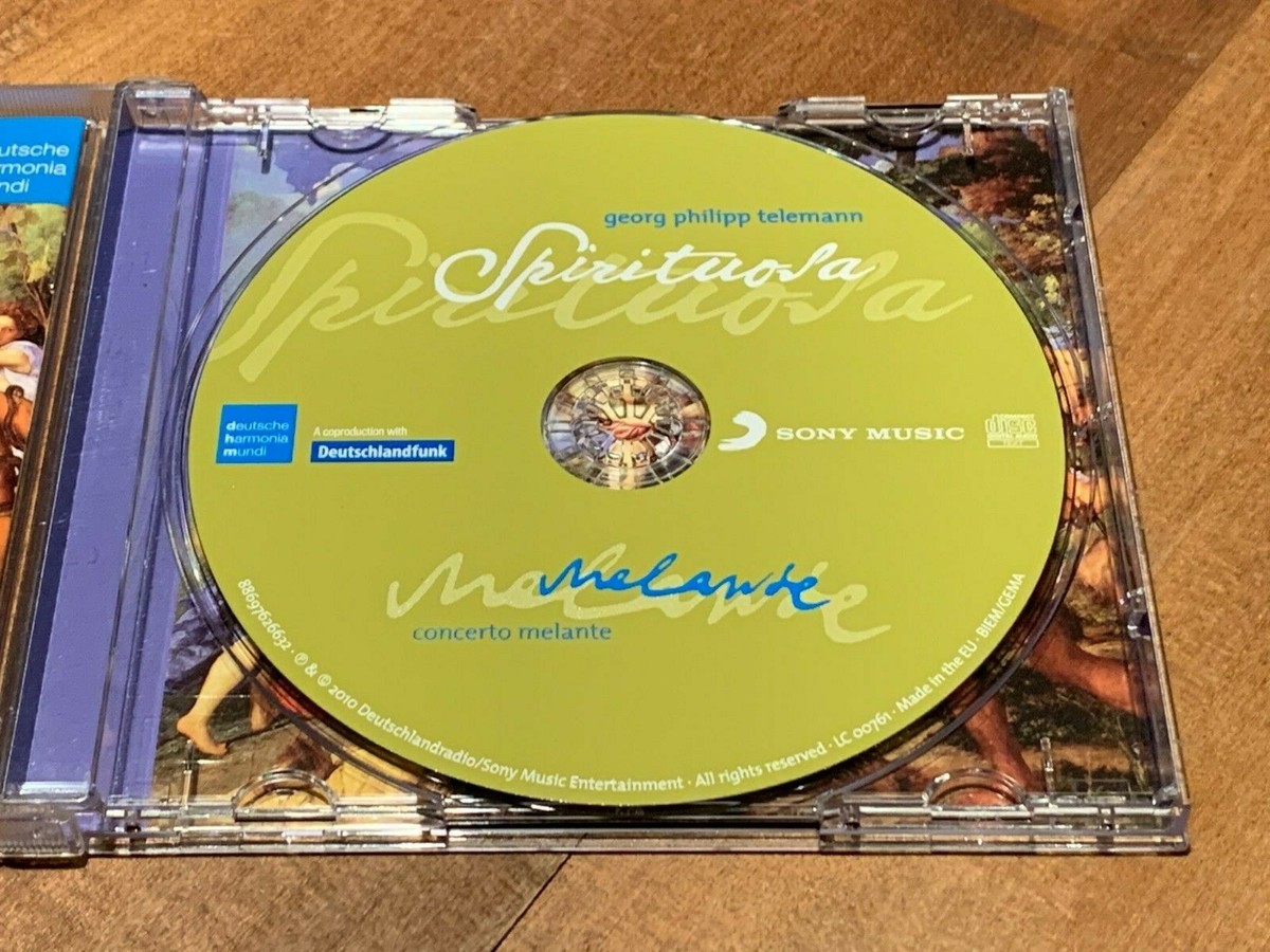 (CD)Duette／G.P. Telemann Telemann Spirituosa CONCERTO MELANTE HILLE PERL REINHOLD