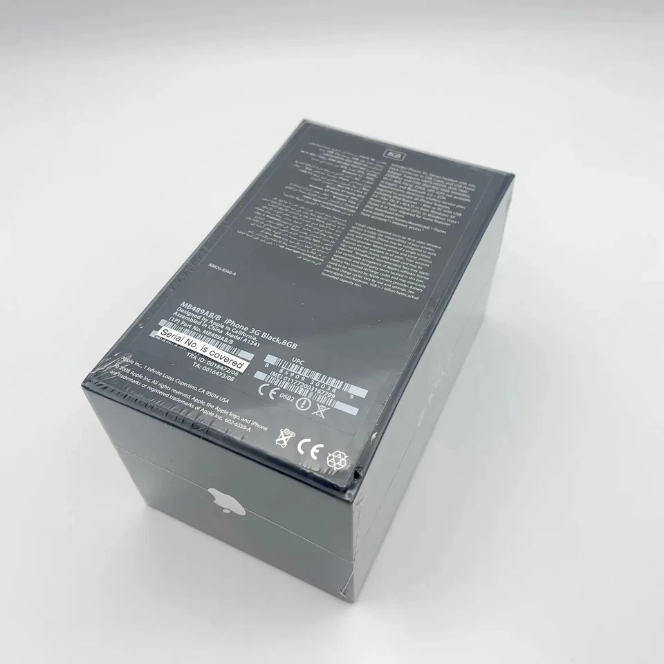 Apple iPhone 3G 8GB schwarz MB489AB/B OVP NEU - Bild 3 von 4