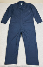 Liberty Coveralls Men's XL Blue Pockets - Zip  Snap Front - 29.5" Inseam