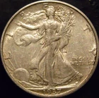 1937-D Walking Liberty Half Dollar Choice Original AU/BU