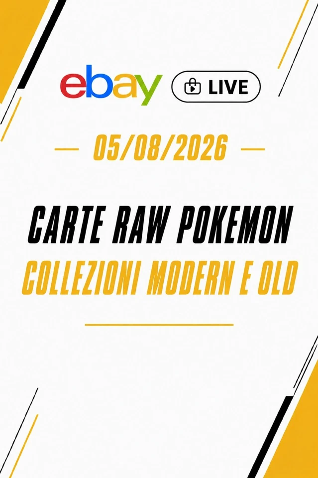 POKÉMON | ASTE DA 1 € | CARTE RAW ITA