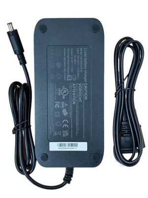 UL Listed Power Cord Charger 42V for 36V VanMoof S3 and X3 (3A output (125 watt)