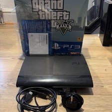 Sony Playstation 3 Super Slim 500GB Charcoal Black Console Boxed Bundle Tested