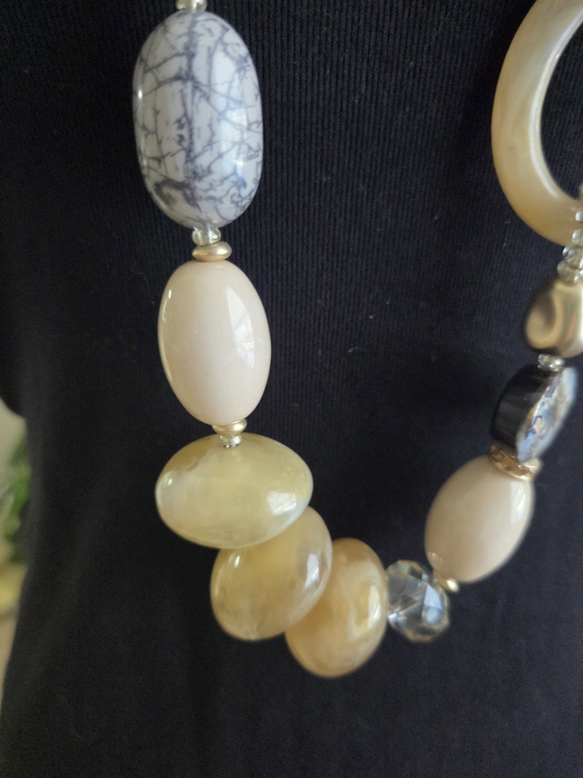 Chico's Chunky Bead Multi-strand Statement Neckla… - image 5