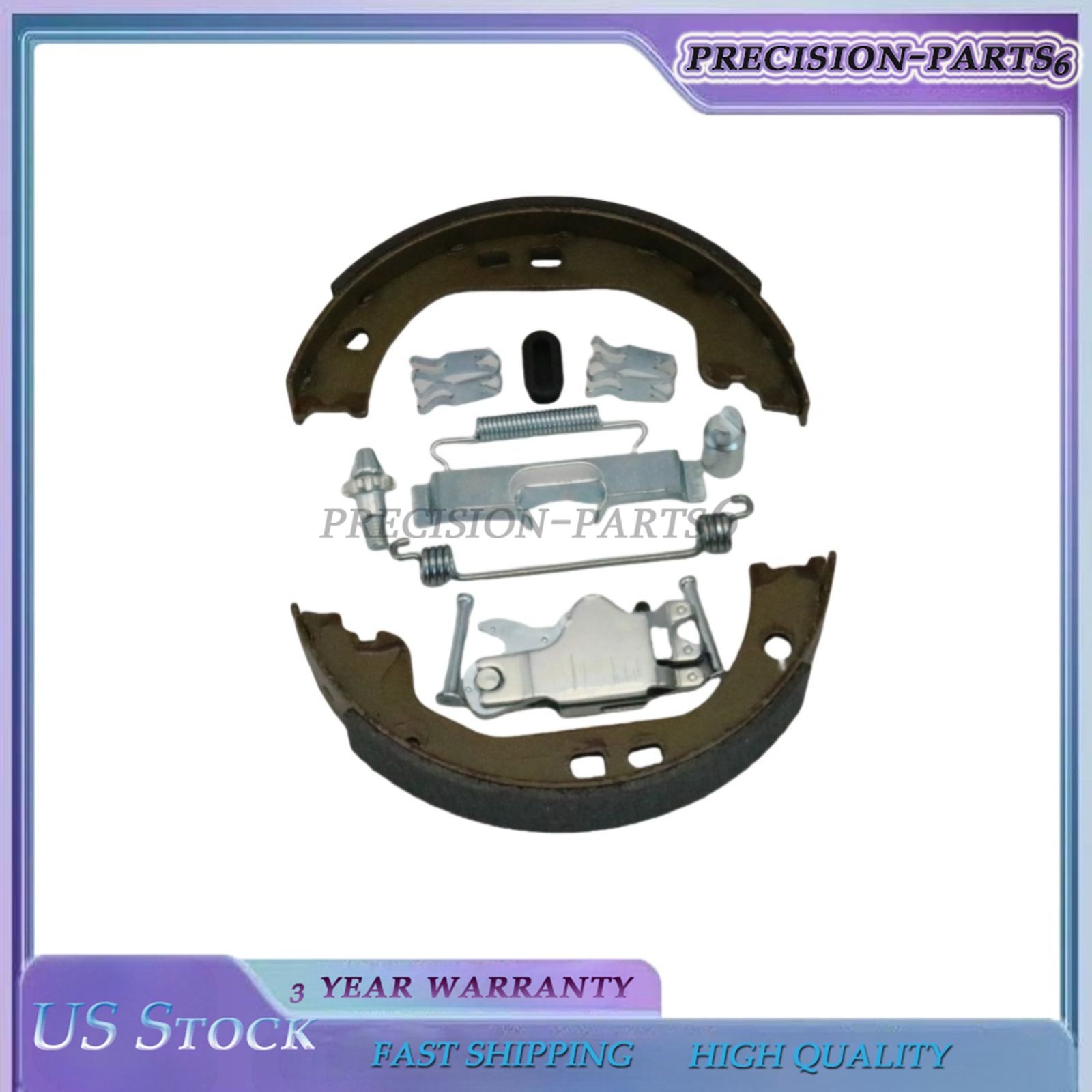 Parking Brake Shoes & Accessory Fastener Kits Fit Maserati Ghibli Quattroporte/