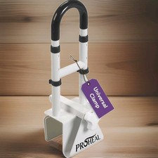 Proheal Adjustable Bathtub Bath Tub Grab Bar Seniors Fall Risk Patients