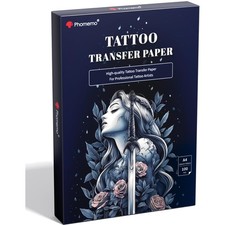 Tattoo Transfer Paper - 100 Sheets of Professional Stencil Paper for Tattooin...