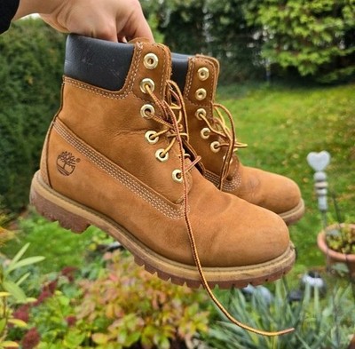 Timberland Wasserdichte Premium Leder Boots Winter Outdoor Stiefel Gr. 37 Damen