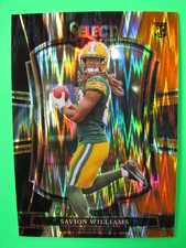2025 Panini Select #167 Savion Williams Shock Refractor Premier Level RC F0571