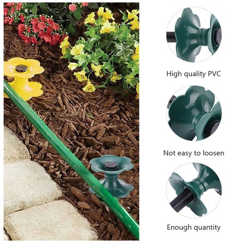 4 Pcs Watering Pipe Wheel Hose Protector Garden Guide for Guides with Roller ^ - Picture 7 of 12