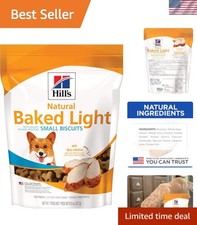 Naturally Preserved Low-Calorie Chicken Dog Treats for Small Breeds - 8 oz