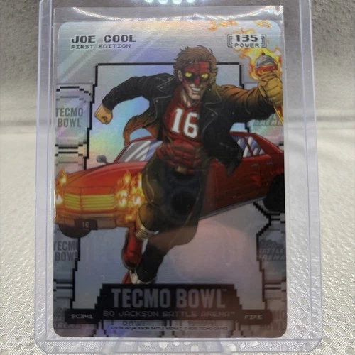 Bo Jackson Battle Arena Tecmo Bowl Joe Cool Silver Coin Flip Fire🔥🔥