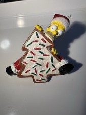 Vintage The Simpsons Homer Eating Christmas Cookie Christmas Ornament, 2004 Fox