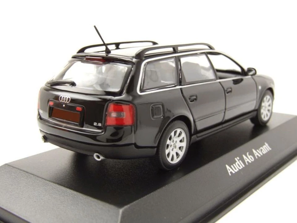 Audi A6 Avant Station Wagon 1997 Nera Modellino 1:43 Maxichamps - Immagine 2 di 4