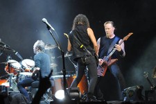 James HETFIELD METALLICA Lars ULRICH Kirk HAMMETT L R Lars Ulrich - Old Photo