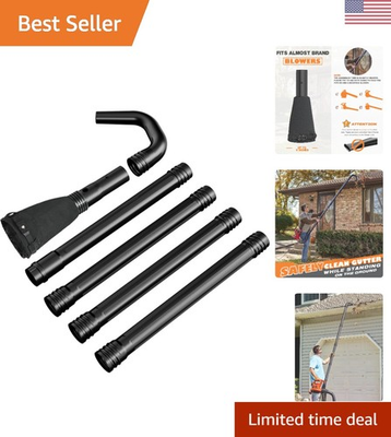 #ad Adjustable Leaf Blower Gutter Cleaning Kit with Precision Nozzle for Easy Use $67.44