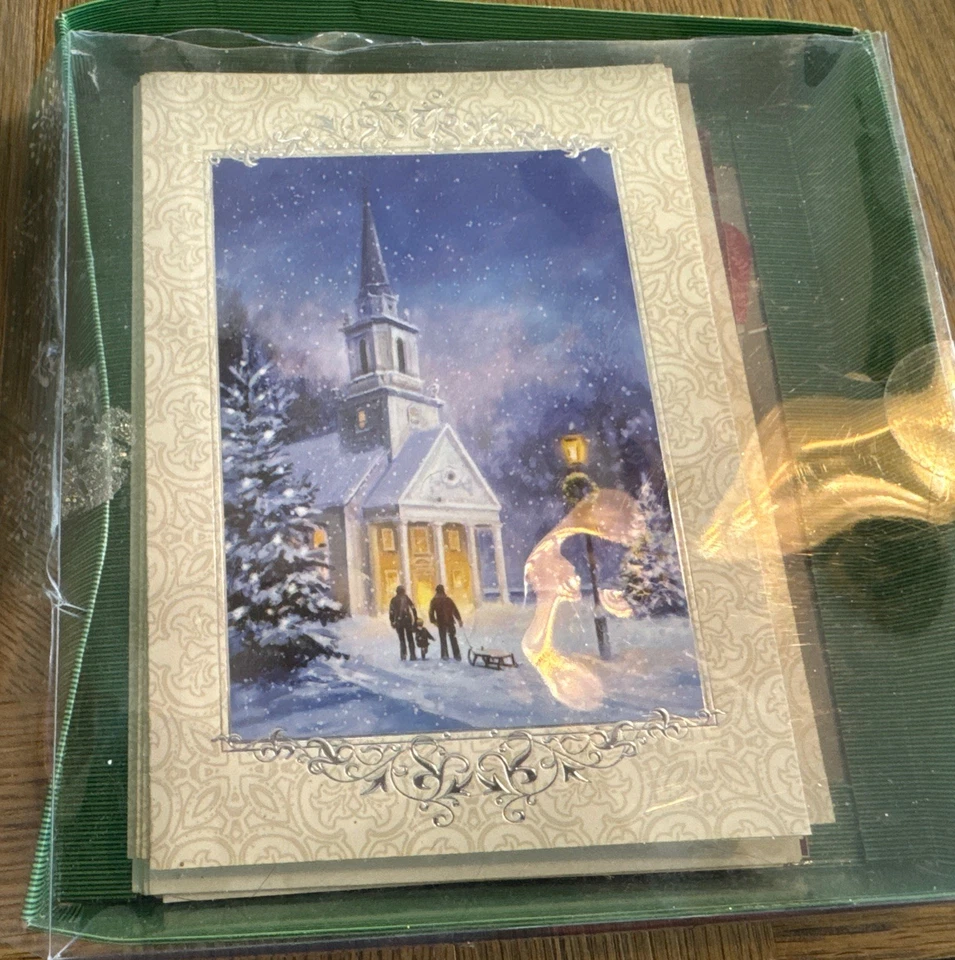 Lot Of Over 40 Christmas Holiday Cards Hallmark & Masterpiece Studios New Open B - Image 3 of 4