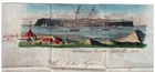 RR! Heligoland: L1 on COLOUR ILLUSTRATED Vorphila Letter 1852 to Stollberg