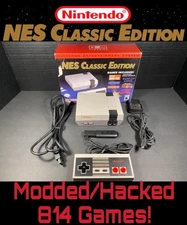 AUTHENTIC Nintendo NES Classic Edition Mini *Mod*Hack* 814 GAMES Same Day Ship!!