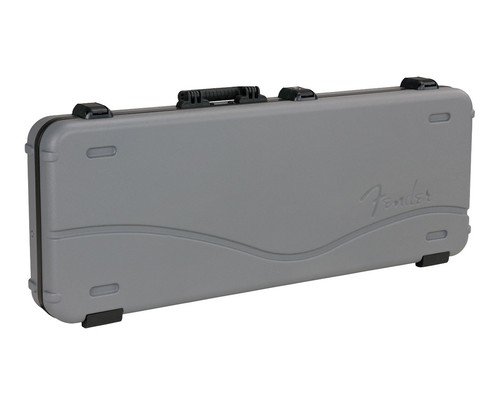 Used Fender Deluxe Molded Strat/Tele Case - Silver/Blue
