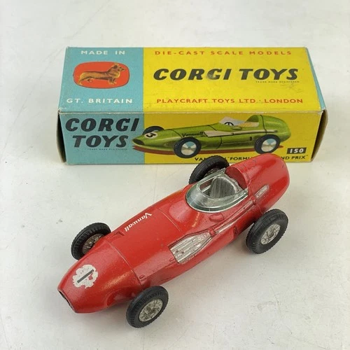 Vintage Boxed Corgi Toys 150 Vanwall Formula 1 Grand Prix