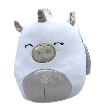 Squishmallow Sofia White Unicorn 8” Plush NWT