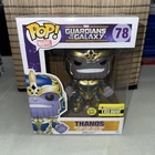 Funko Pop! Marvel Guardians Of The Galaxy Thanos #78 Glows Entertainment Earth