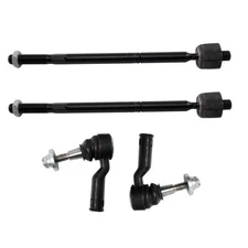 Front Inner & Outer Tie Rod Set Inner & Outer Fits Land Rover