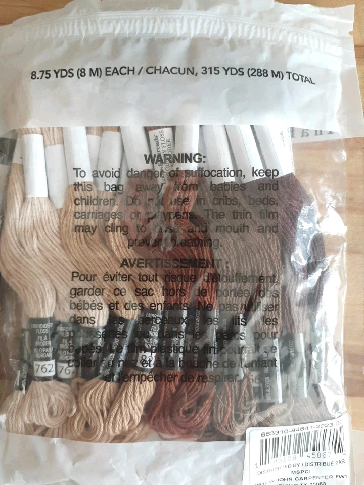 Lot of 44 Loops & Threads Floss Fill A Broder Multi Colors - Image 4 of 4