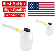 2 Liter Heavy-Duty Graduated Measuring Container - Multicolor Precision Tool