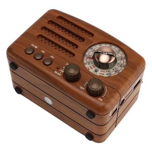 Retro-Style Decorative Radio Mini Portable Multifunction Music Player Bluetooth- - Picture 8 of 20