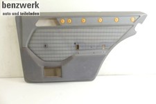 Mercedes W124 Mopf1 T&uuml;rverkleidung hinten rechts Stoff blau ??