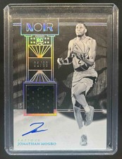 2024 Noir Jonathan Mogbo Rookie Patch Auto Black and White RC #02/99