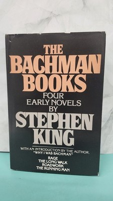 Stephen King The Bachman Books Hardcover DJ BCE NAL BCE Gutter Q44