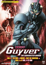 Guyver: The Bioboosted Armor - Complete  (1-26) Anime DVD with English Dub