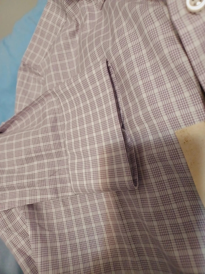 NUEVAS ETIQUETAS EN CAMISA BORRELLI 39 EU 15.5 US $550 ALGODÓN LIGERO HECHO EN ITALIA Foto 4 de 4