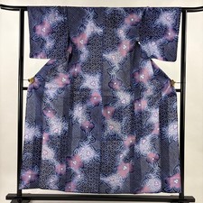 Yukata lunghezza corpo 158 cm lunghezza 62,5 cm (24,61 in) cotone lusso usato ACQUISTA-0