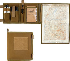 Map Case with Waterproof, Multifunctional Tactical Pouch with 13 X 10 Inch Clear