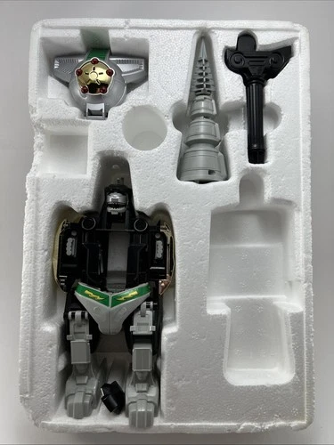 VTG Mighty Morphin Power Rangers “Dragonzord” 1993 Bandai incomplete Torn Box