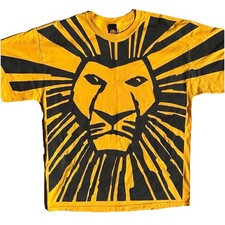 Vintage Disney Lion King Big Print Graphic T-Shirt Men  s Size XL