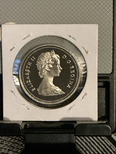 1981 Canada Dollar- Canadian 1D Coin - Proof-like - Voyageur -Free Shipping