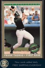 Frank Thomas 1993 O-Pee-Chee Premier Star Performers #1 Chicago White Sox