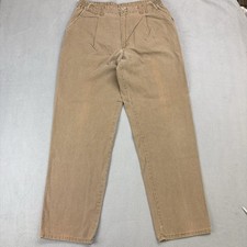 Vintage Britania Pleated Pants Size 36 (Fit 34x32.5 in.) Brown USA Made