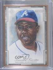 2019 Transcendent Franchise Favorites Reproductions 62/100 Hank Aaron HOF 6kg