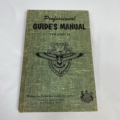 #ad Professional Guide#x27;s Manual Book Vol II 1963 North Star Association $10.99