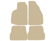 Velour Automatten für VW Golf I 1974-1983, Beige x14 Rand