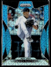 2019 Panini Prizm #149 James Paxton Blue Mojo Prizm #/399